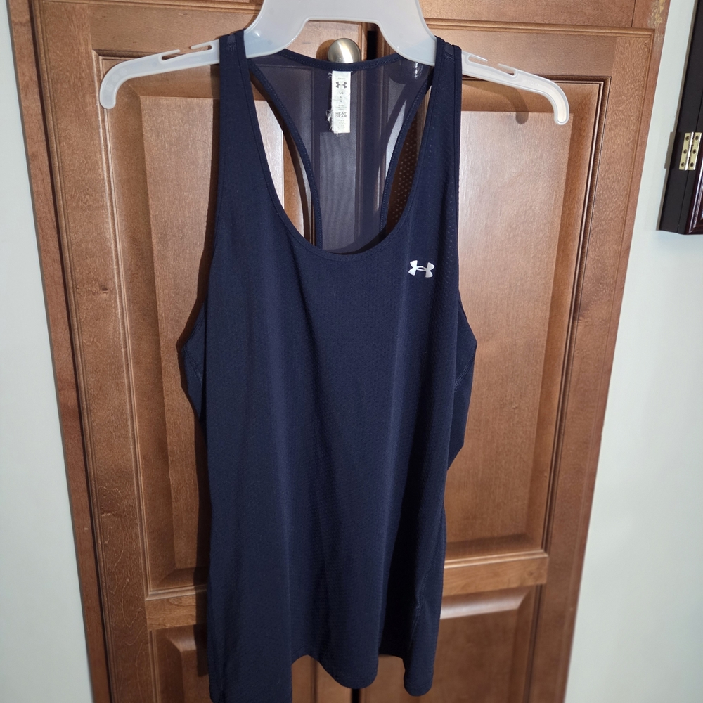 Navy Blue Under Armor Tank Top